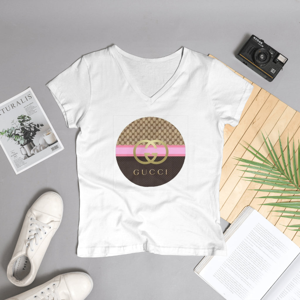 Coach pink and brown classy tee shirt