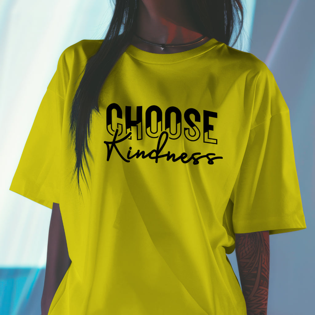 Choose Kindness crew neck unisex tee shirt