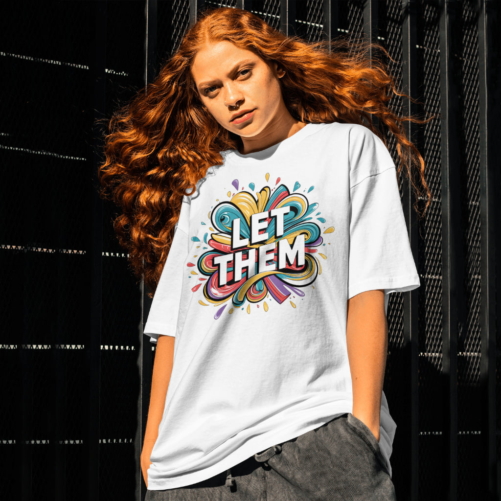 Let Them crew neck women tee shirt