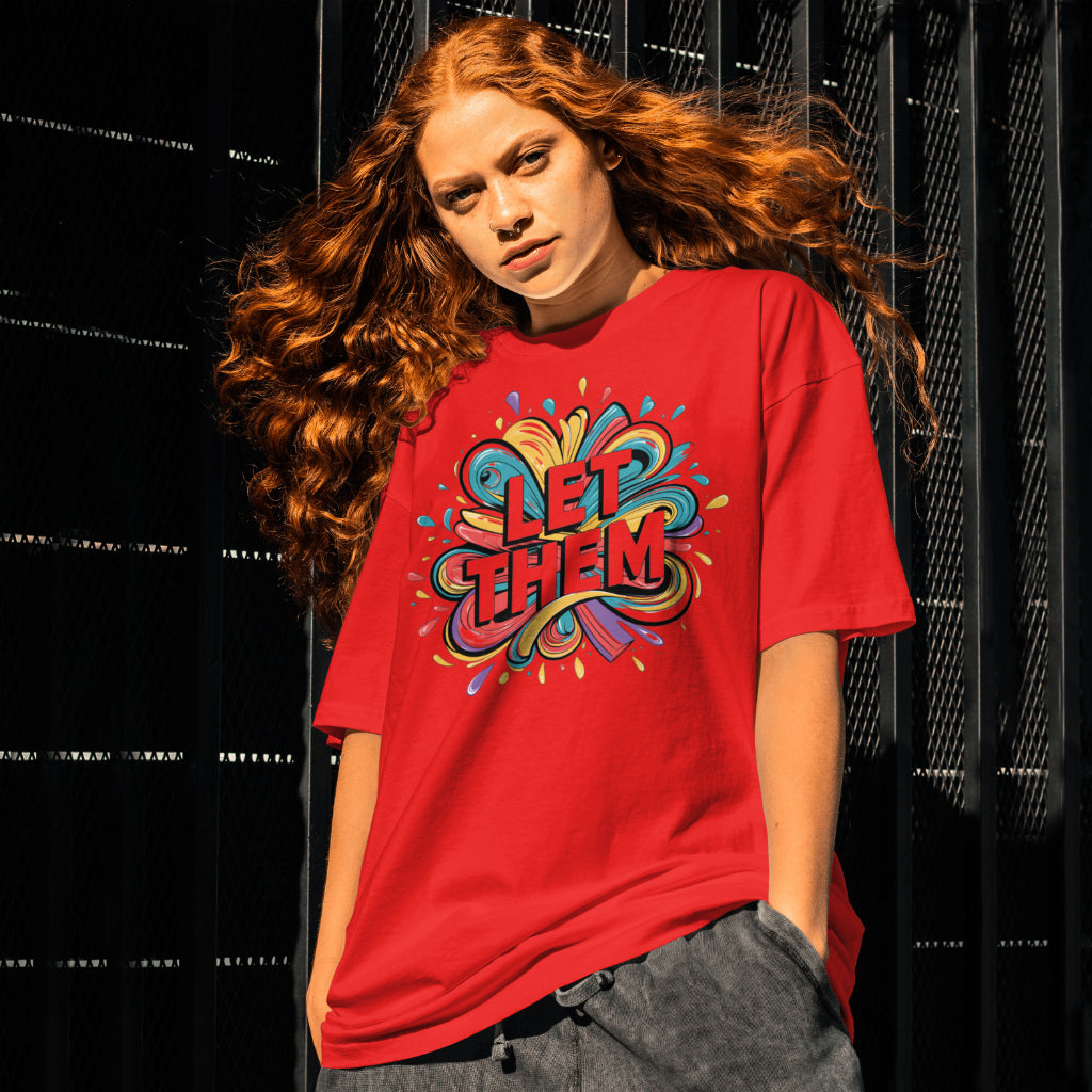 Let Them crew neck women tee shirt