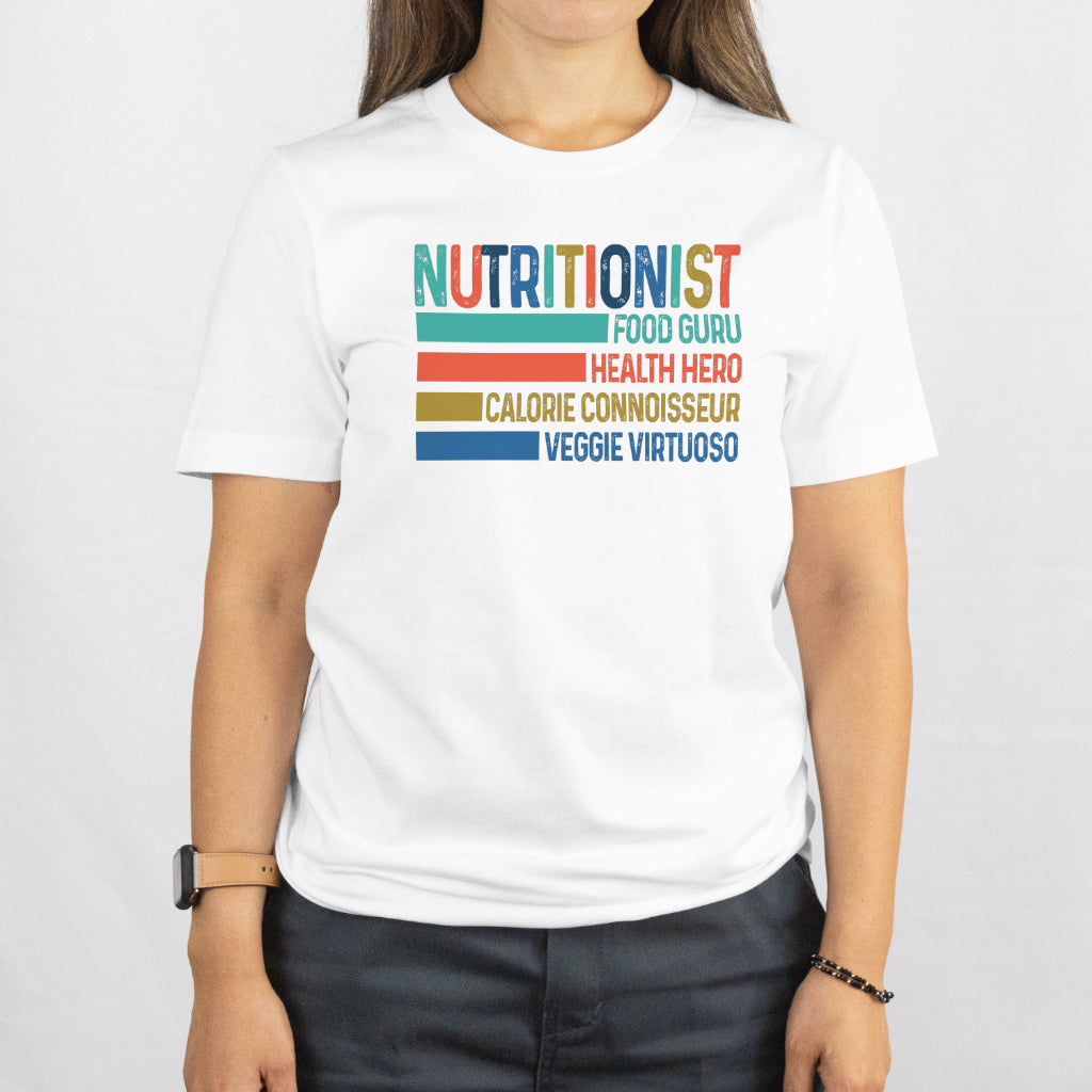 NUTRITIONIST CREW NECK TEE SHIRT