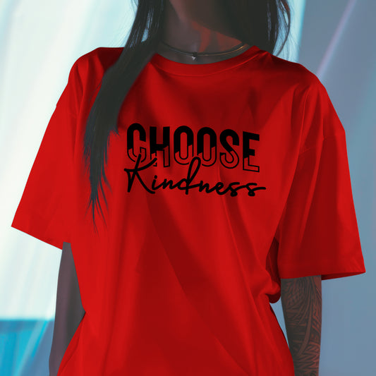 Choose Kindness crew neck unisex tee shirt