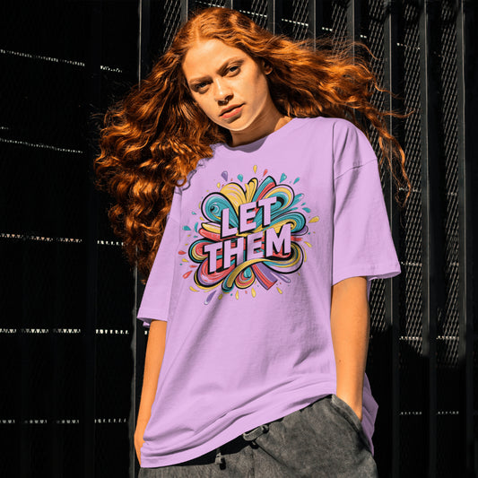 Let Them crew neck women tee shirt