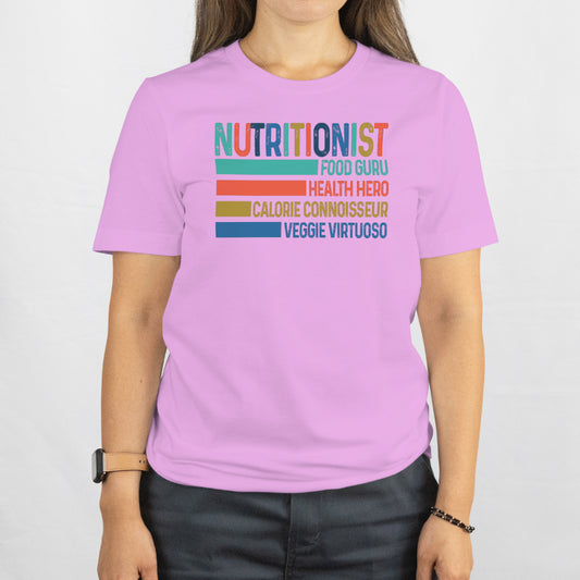 NUTRITIONIST CREW NECK TEE SHIRT