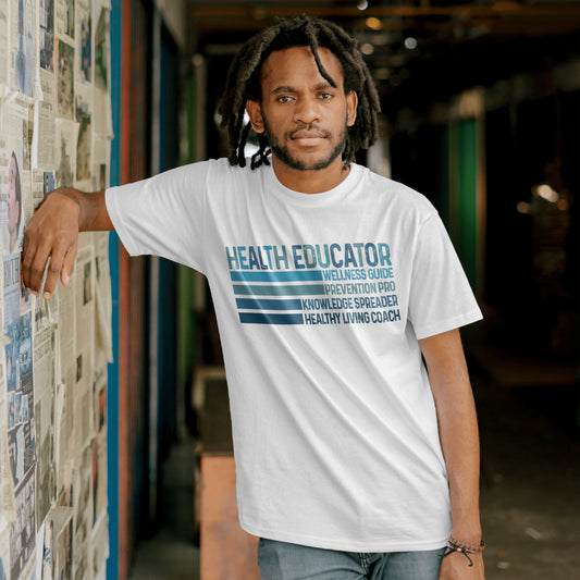 HEALTH EDUCATOR UNISEX TEE SHIRT