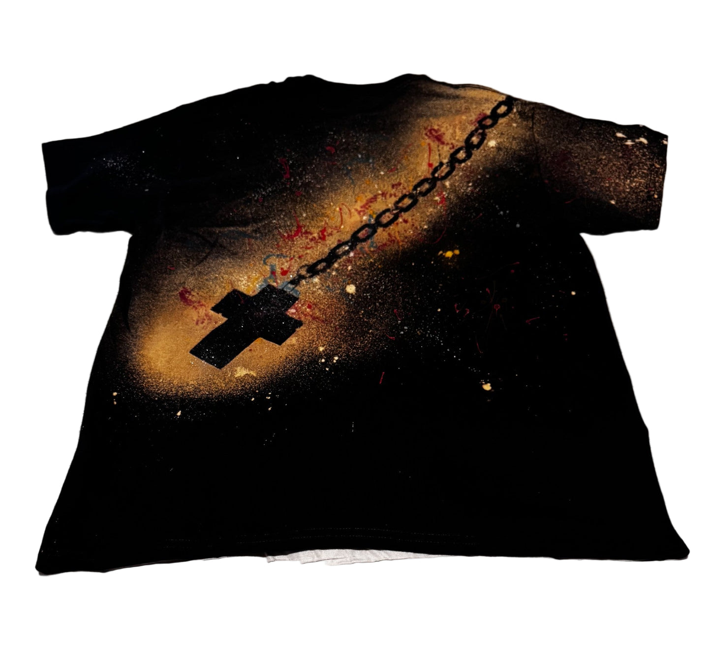 Crosses Hanging Graphic Tee – Black Custom Shirt for Men & Teens